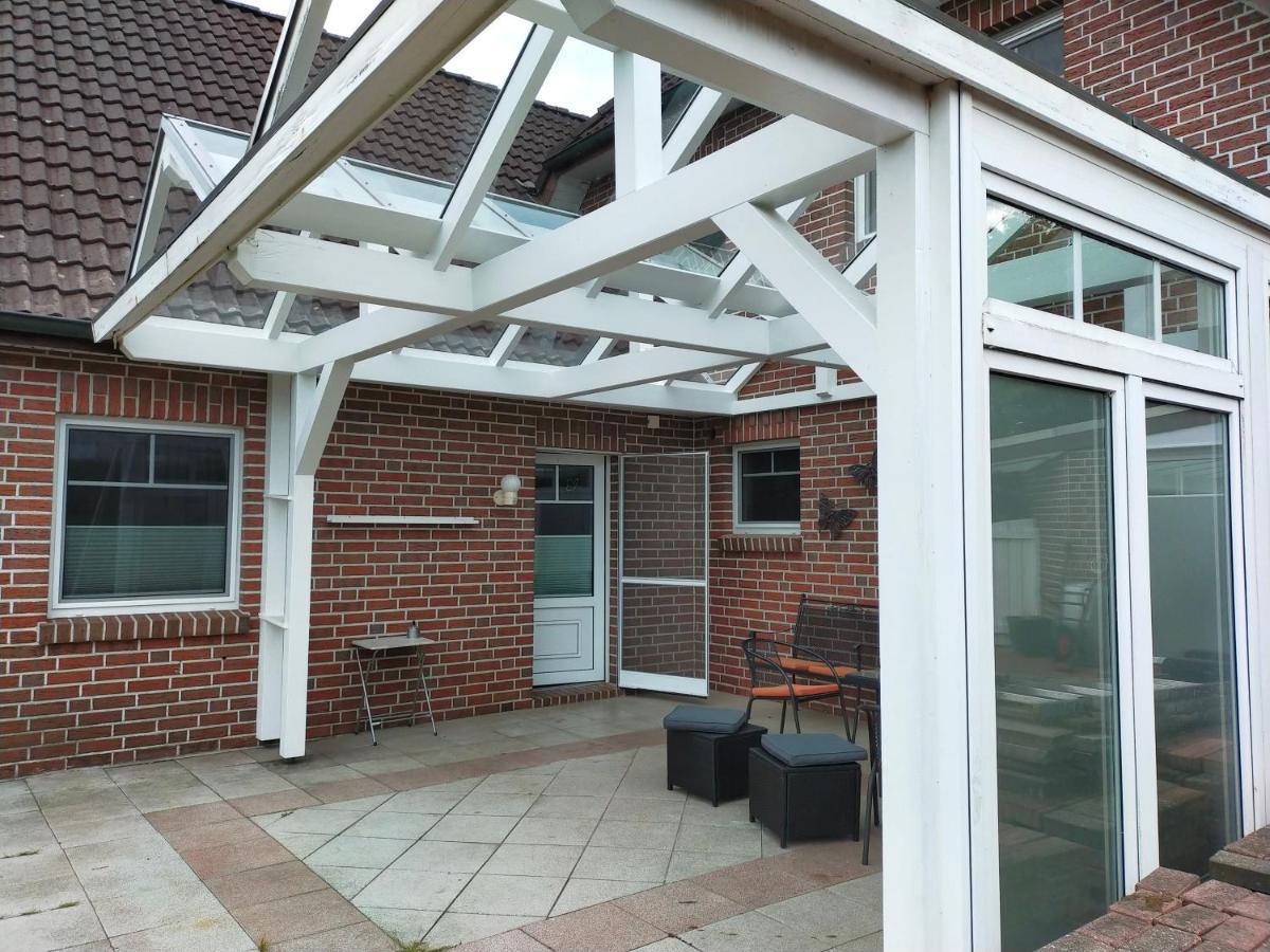Exklusive Fewo Papenburg Mit Terrasse & Beheiztem Wintergarten Exterior foto