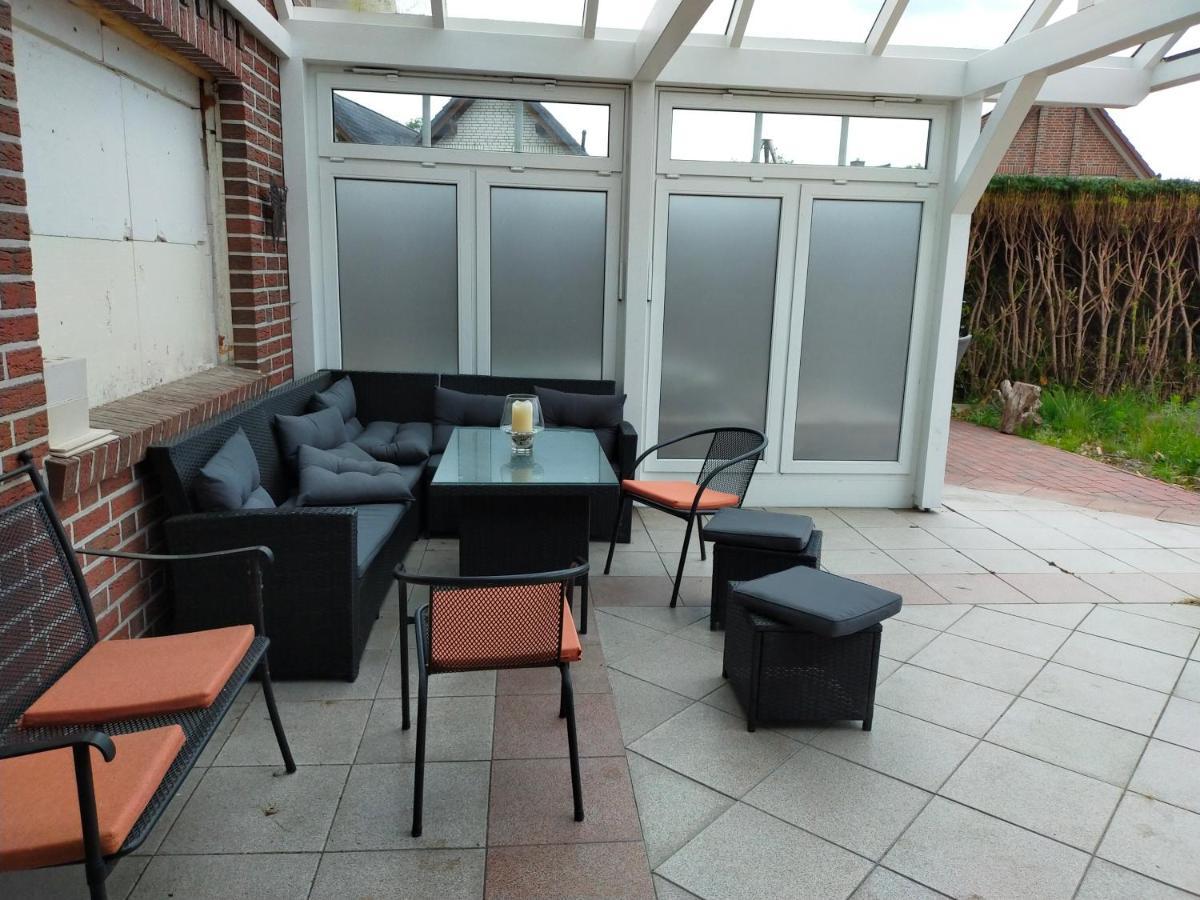 Exklusive Fewo Papenburg Mit Terrasse & Beheiztem Wintergarten Exterior foto